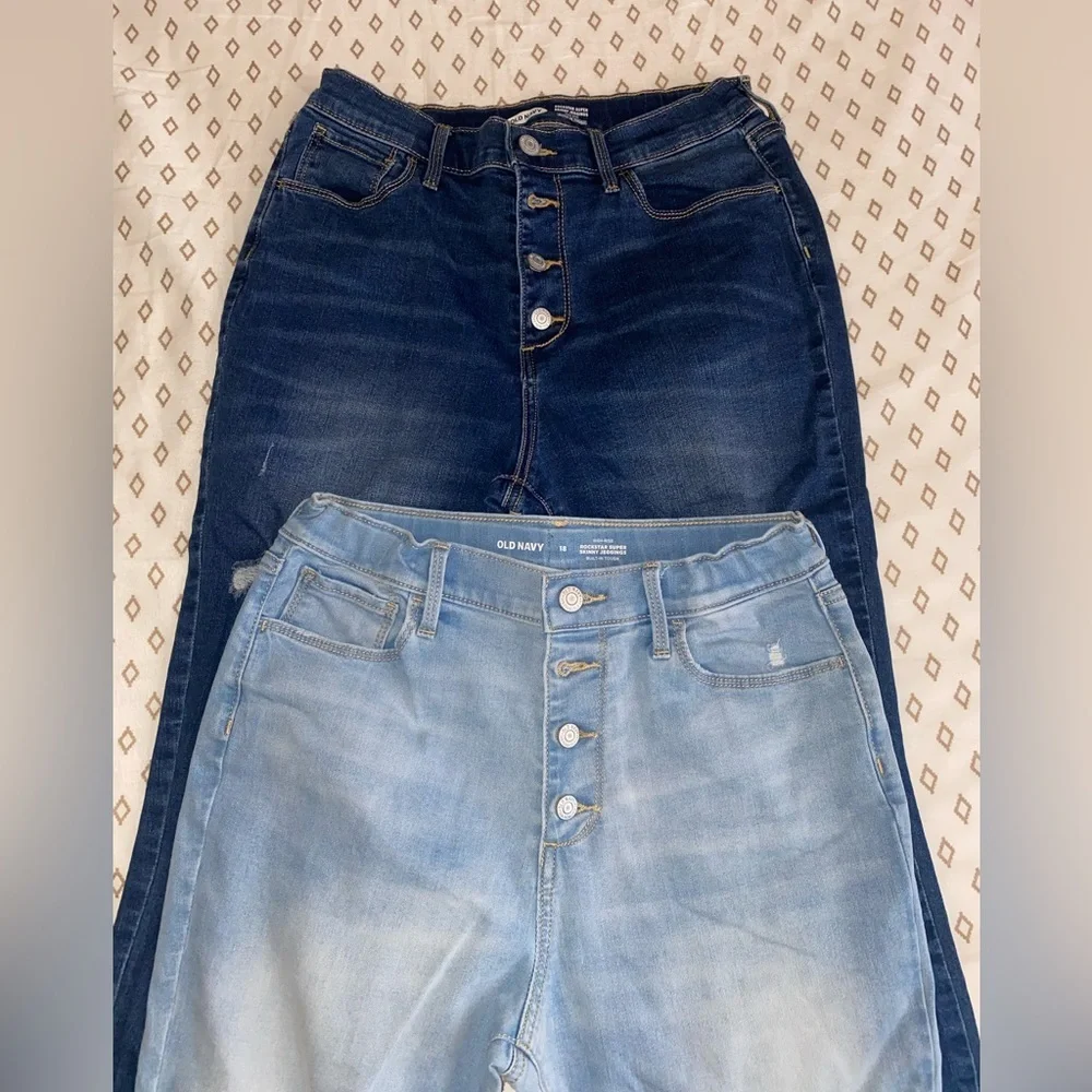 NWOT Old Navy Girls Rockstar super‎ skinny Jeggings bundle​